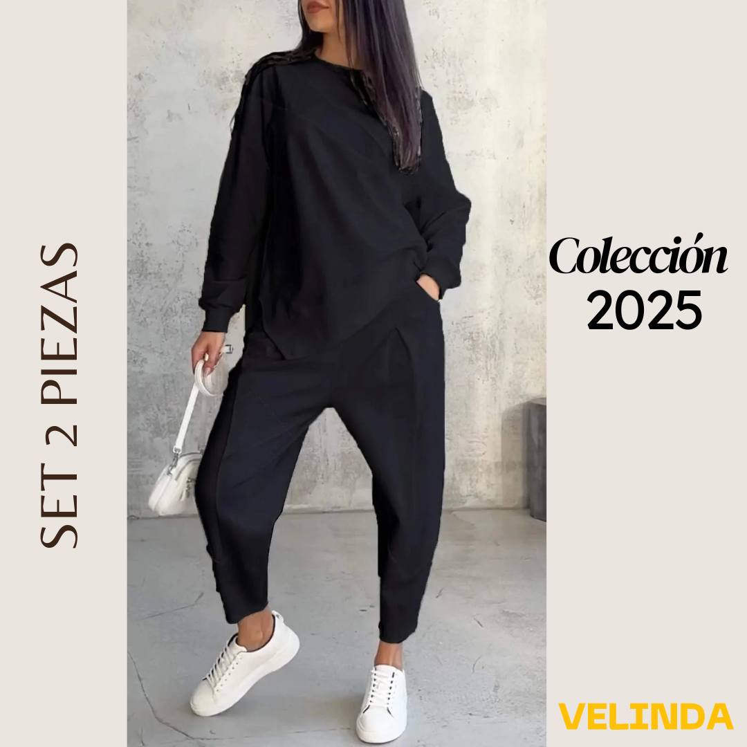👋 ¿Lista para robar miradas con Conjunto de 2 Piezas Velinda? 🌟