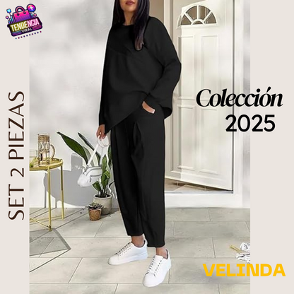 👋 ¿Lista para robar miradas con Conjunto de 2 Piezas Velinda? 🌟