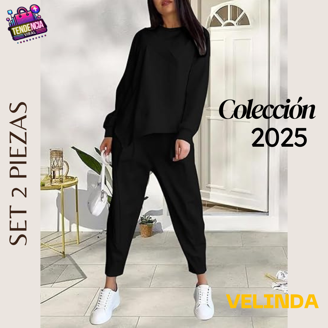👋 ¿Lista para robar miradas con Conjunto de 2 Piezas Velinda? 🌟